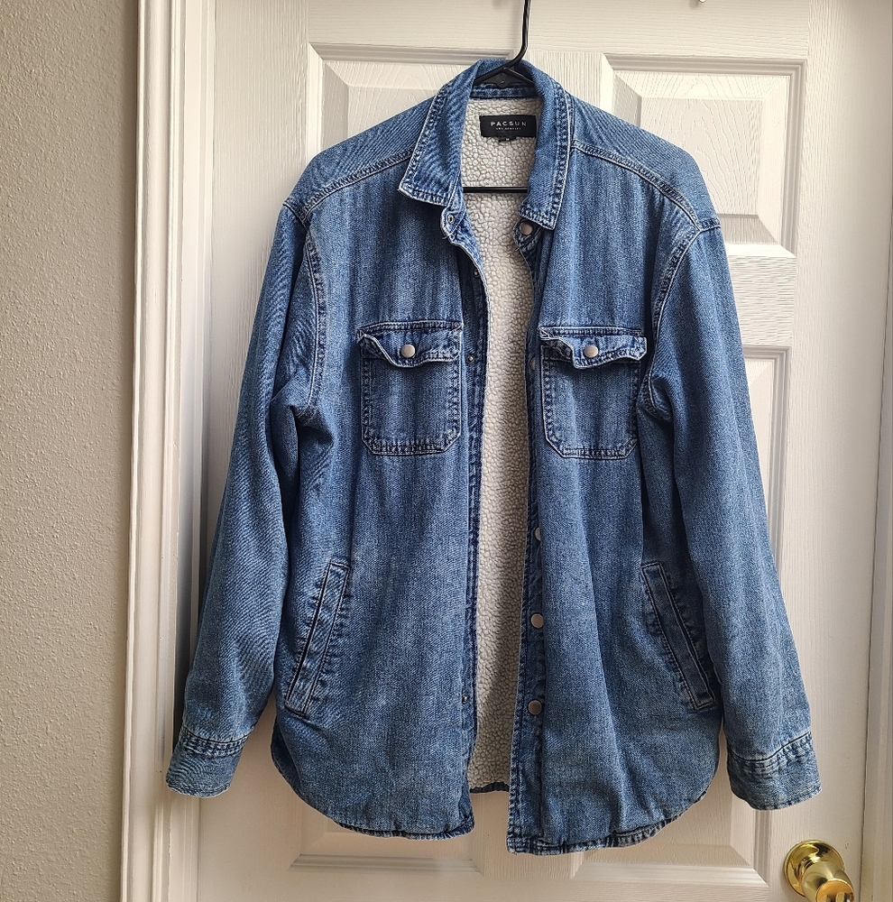 Pacsun Blue Denim Jacket